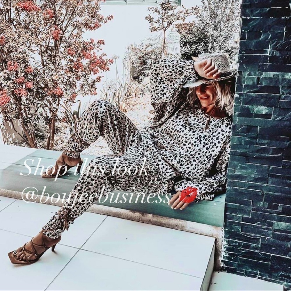 ZARA BNWT Satin Effect Jogging Pants + Top 2pc Coord Set